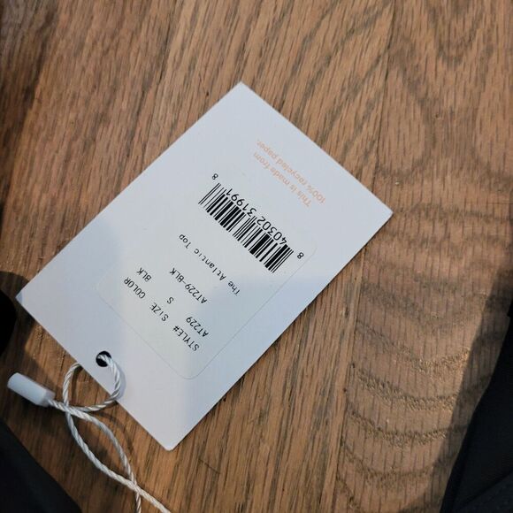 NWT Andie Swim The Atlantic swimsuit bikini Top Bra black size small - Picture 3 of 4